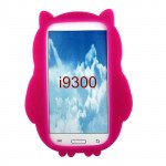 Wholesale Samsung Galaxy S3 / i9300 3D Owl Case (Pink)